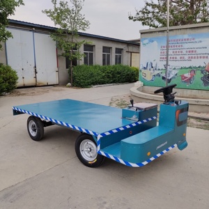 Electric 2000kg Load Electric <strong>Platform</strong> Cargo Carrier Trolley Heavy <strong>Loading</strong> Transport Cart Moving Carts With 4 Wheels for Load - Product Image 5