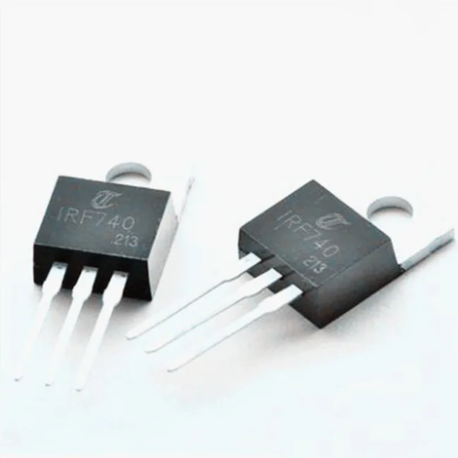Irf740pbf to220 mosfet irf740, programação ic lista da bom pcb montagem de chip eletrônico irf 740 transistor irf740 mosfet