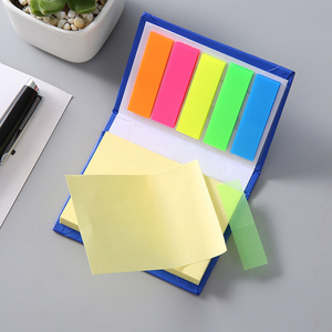 Custom Office <strong>Memo</strong> Pad Hard Cover Paper Index Set <strong>Combination</strong> Sticky Notes With Logo - Product Image 5