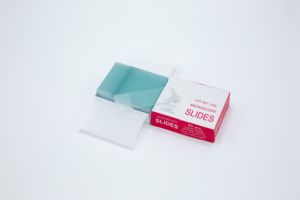 实验室用高品质癌症制备磨砂平盖滑盖滑盖磨砂显微镜滑盖 - Product Image 3