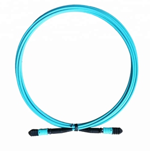 MPO(f) ~ MPO(f) 12f LSZH 3.0m低損失光ファイバーパッチMpoトランクケーブル - Product Image 1
