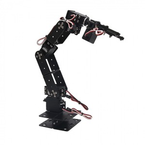 6 DOF <span class=keywords><strong>Arm</strong></span> Mechanischer Roboterarm klemme Klauen montage Kit Aluminium roboter für <span class=keywords><strong>Arduino</strong></span> Robotics Kits