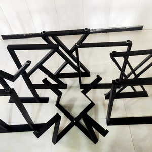 Công Nghiệp Gang Khung Thép Bàn Văn Phòng Băng Ghế Dự Bị Ăn Cà Phê Đồ Nội Thất Bàn Kim Loại Chân - Product Image 2