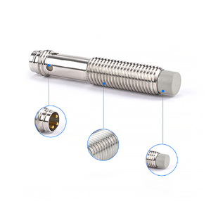 <3.0%(Sr) 重复精度M4 M5 M6 M8连接器IP67 PBT NPN PNP输出感应式接近传感器开关