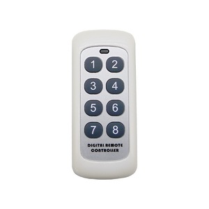 Drahtlose 1-8-Taste 500m Universal-Lerncode mit großer Reichweite 1527 RF 433MHz Fernbedienung