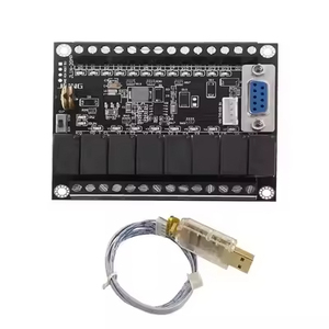 Placa de Control Industrial PLC, módulo de retardo de relé de 12 en 8 salidas, 1AD 1DA +, con cable de programación de carcasa, de salida de relé, de cable de programación, de salida, 1, 2, 2, 2, 1, 2, 2 - Product Image 6