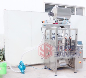 YB-520J Multi <strong>Functional</strong> Fully Automatic Liquid Packing <strong>Machine</strong> 50-3500ml Milk Bag Water Bag Filling Packing <strong>and</strong> Sealing <strong>Machine</strong> - Product Image 6