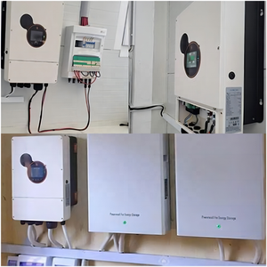 Wingo Max.6 birimleri paralel 4kw 5kw 5.5kw 6kw hibrid saf sinüs dalga invertör güneş enerjisi sistemi için 48V pil ile bağlayın - Product Image 6