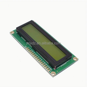 1602A 5V gelbg grüner Bildschirm mit Blacklight 1602 16×2 LCD-Display IIC/I2CModule LCD1602 für Raspberry Pi Arduino STM32 DIY