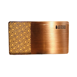 Personalizzato 4K in metallo NFC biglietto da visita in PVC Mini Tag con interfaccia di comunicazione RFID 13.56MHz codice QR impermeabile per uso alberghiero - Product Image 2
