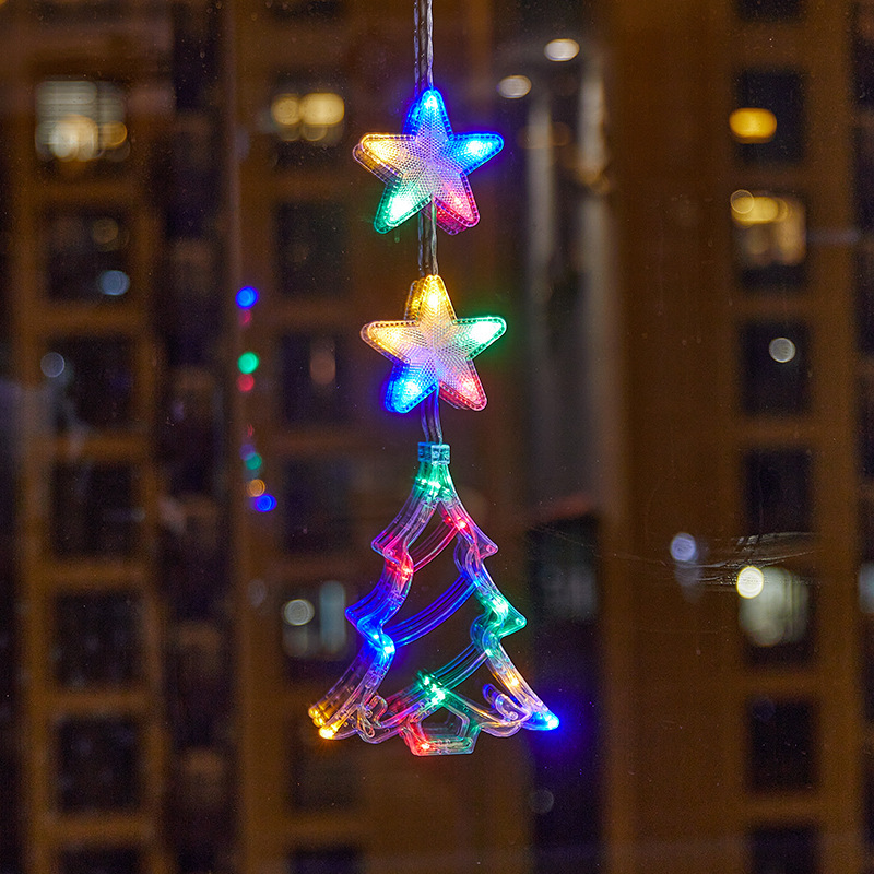 Three christmas tree (color)