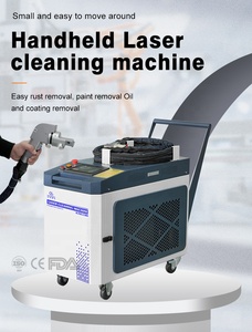 Bing Yan pas temizleyici lazer tankı hava kanalı temizleme makinesi 1000w 2000w 3000w Fiber lazer temizleme makinesi - Product Image 3