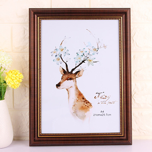 กรอบรูป PS รูปไวน์แดงกรอบรูปหลากหลายสีปรับขนาดได้ตามต้องการ