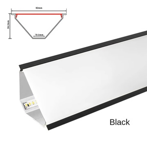 Luminous <strong>Led</strong> Aluminium Profile for Top Ceiling Channels Extrusions Corner Profile Light <strong>LED</strong> Strip Cove Lighting - Product Image 2