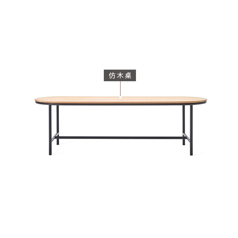 160/80/70 table (wood-plastic composite surface)