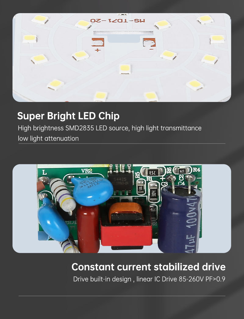 High brightness CCT 3000K 4000K 6000K downlight lamp commercial downlight 7W 9W recessed led downlight fixture for project