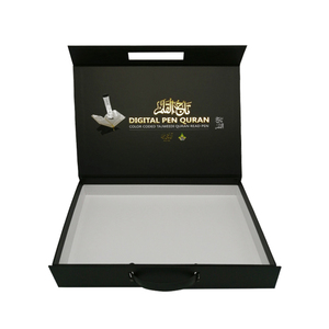 High Quality Custom logo Matte Black Tablet Pc Packing <strong>Box</strong> <strong>Empty</strong> Computer Laptop Notebook Paper Package <strong>Box</strong> with Accessories - Product Image 3