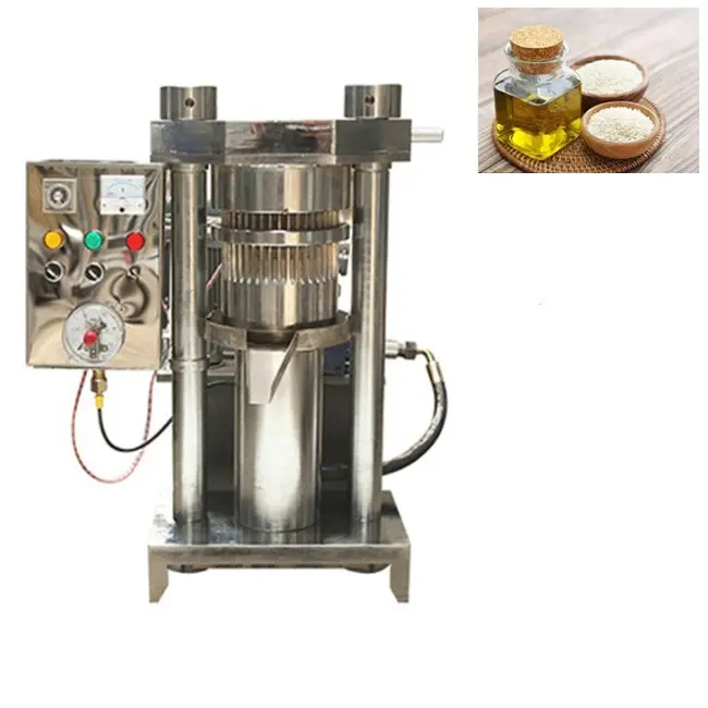 Prensa automática completa de aceite de cacahuete, máquina de prensado de aceite de semilla de vegetal de Coco para la venta