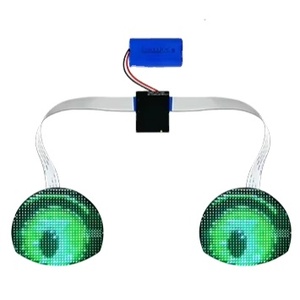 Outdoor Glowing Screen Waterproof Riding <strong>Led</strong> Lights Car Sign <strong>Led</strong> Display 13*7.3 cm Screen Riding <strong>Led</strong> Accessories - Product Image 1