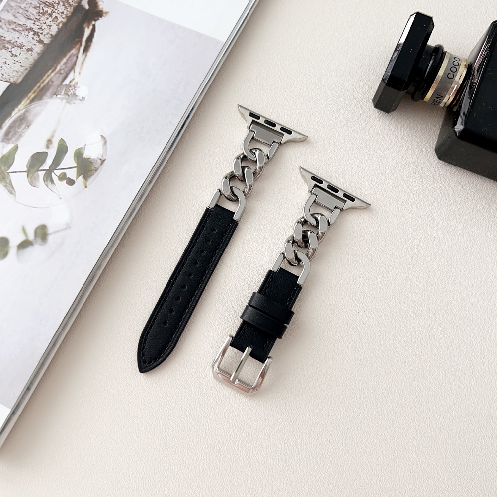 7# Boucle noir-argent