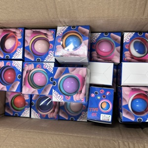 Fidget Spinnerストレスリリーフカラフルな指ジャイロ球ハンドフィジェットおもちゃ大人用Fidgetジャイロスコープ回転おもちゃ - Product Image 6