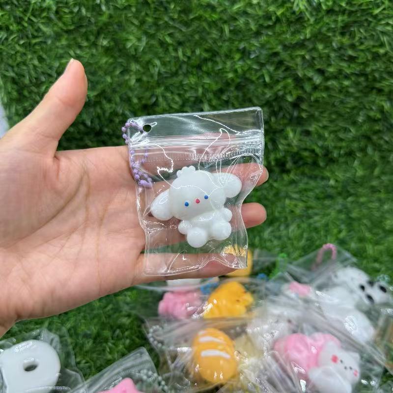 Vertical ear rabbit bag hanging small nose ga-pvc bag