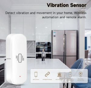 El más nuevo sensor de vibración inteligente tuya para el hogar seguridad Tuya Sensor de vibración ZigBee Sensor de vibración - Product Image 3