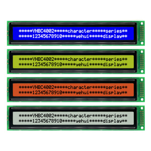 STN 40x2 caracteres matriz de puntos monocromática pantalla LCM 40x2 LCD Módulo de pantalla a color seleccionable 4002A - Product Image 1