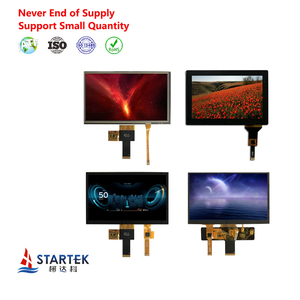 Startek Panel de pantalla RGB industrial personalizado 2,8 3,5 4,3 5 7 8 10,1 pulgadas Módulos LCD TFT capacitivos impermeables con pantalla táctil - Product Image 5