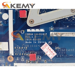LA-B161Pマザーボードfor acer E5-571 E5-571P Z5WAH LA-B161P with CPU 2957U/i3/i5/i7ラップトップマザーボードLA-B161Pマザーボード