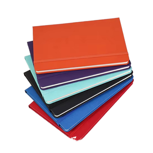 Taccuino personalizzabile all'ingrosso A5 con fascia elastica copertina in rilievo Logo rilegatura a foglia larga per uso commerciale o regalo - Product Image 1