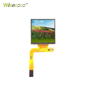 Cable de pantalla de interfaz de brillo personalizado de fábrica Wisecoco táctil opcional 1,5 pulgadas 200*228 Tft Pantalla de Panel Lcd pequeña - Product Image 3