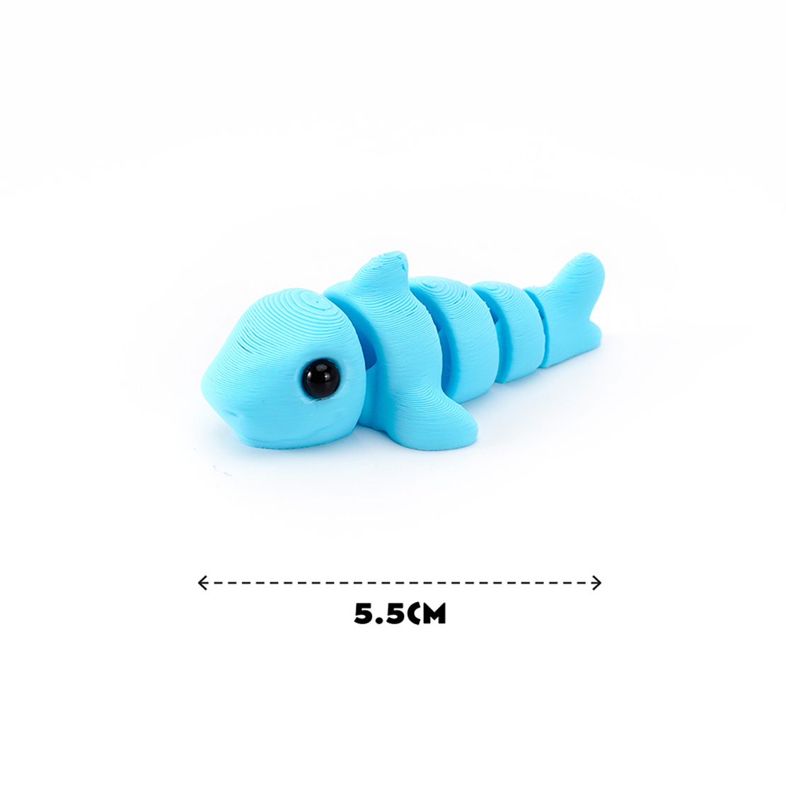 Little Shark (matte ice blue)
