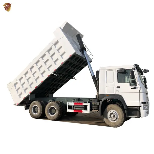 31/375hp Dump truck HOWo used dump truck exported to the African market