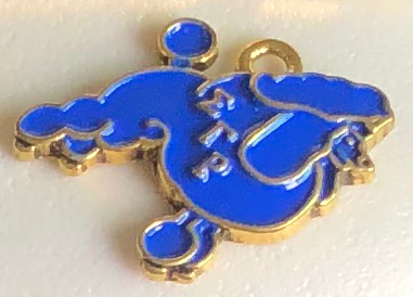 Caniche bleu