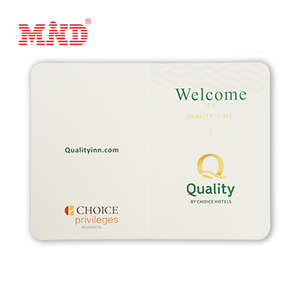 ซองการ์ดโรงแรมโรงแรมพร้อมกล่องใส่บัตรสีแบบกำหนดเอง - Product Image 6