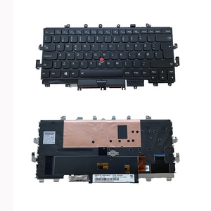 Orijinal Lenovo ThinkPad X1 Yoga 1st 2016 20FQ 20FR <span class=keywords><strong>DK</strong></span> arkadan aydınlatmalı klavye kapağı 00JT870 SN20H34919