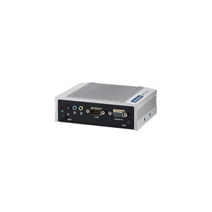 Procesador Intel Atom E3825, puertos duales COM y GPIO, un ordenador industrial integrado sin ventilador del tamaño de la palma de la mano, Advantech - Product Image 1