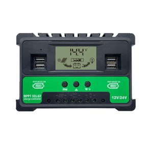 PWM 12 V24V Solar regler mit Stroma zeige 30A 40A 50A 360W 500W Solar panel Controller - Product Image 1