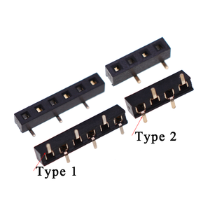 YZ 2.0MM Pitch SMD Female Misplaced <strong>1</strong>*2/3/4/5/6/<strong>8</strong>/10/12/15/21/40P Two Type H= 2.2MM Female <strong>Header</strong> for PCB Connector - Product Image 1