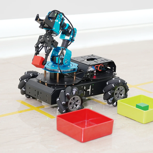 Omni direktion ales Radroboter-Auto-Chassis Für RC-Roboter, Aluminium legierung rahmen, DIY-Codierung programm Python Robotic AI Learning