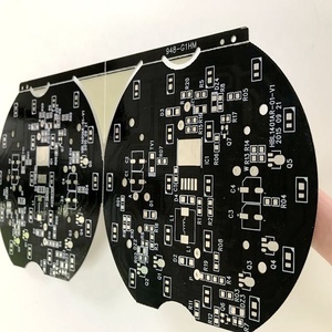 Ismarlama özel otomotiv LED aydınlatma PCB & siyah Soldermask elektrik ana kurulu LCD ile PCBA FR4 yüzeyler - Product Image 1