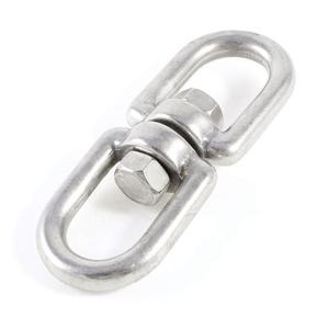 ダブルアイスイベル小型ステンレス鋼スナップスイベル - Product Image 1