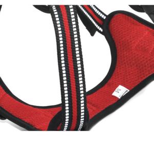 <strong>Dual</strong>-Layer Dog Harness with Anti-Pull Design - <strong>Reflective</strong>, Adjustable Buckle Collar, Dog Leash Set for Pets - Product Image 5