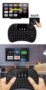 Venta caliente recargable Air Mouse 2,4G inalámbrico I8 MINI Touchpad teclado Control remoto para Android Smart TV Box - Product Image 6