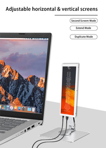 7.9inch Bar Monitor Second Sub-screen IPS Display 400x1280 Pixel Toughened Glass Panel HDM Interface Optional <strong>Touch</strong> <strong>Function</strong> - Product Image 4