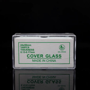 HAIJU LAB Different <strong>Sizes</strong> <strong>Microscope</strong> Glass Cover <strong>Slides</strong> for Basic Biological Science Education - Product Image 6