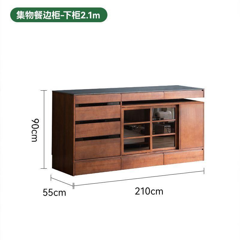 2.1-meter single-bottom cabinet