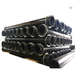 HDPE管道，带浮子和橡胶软管Hdpe砂浆疏通管道，用于吸水挖泥机 - Product Image 6