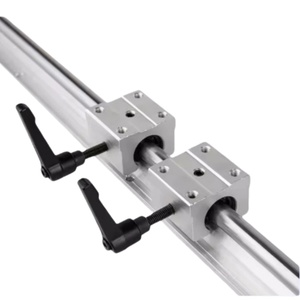 2 uds SBR20 200-2000mm riel de guía lineal y 4 Uds SBR20UU bloques de rodamiento lineal para piezas CNC riel lineal de 20mm - Product Image 2